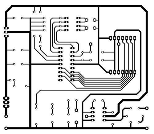 PCB trace diagram