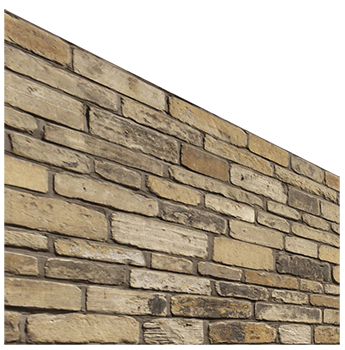 Brick texture using projective interpolation