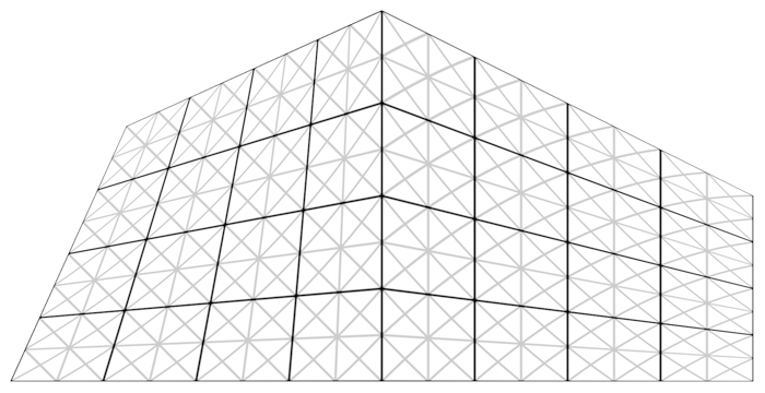 Two bilinearly-interpolated grids